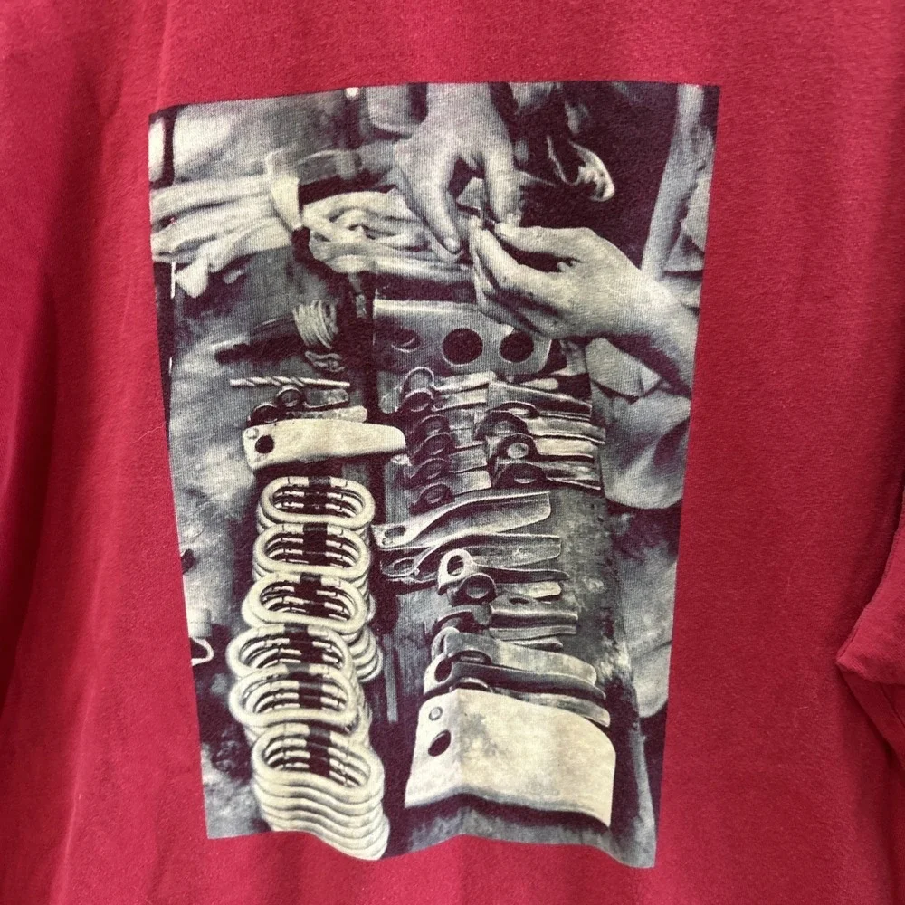 RARE Mens Patagonia Climbing Gear Tools Of The Trade L/S‎ Shirt XL Chouinard USA